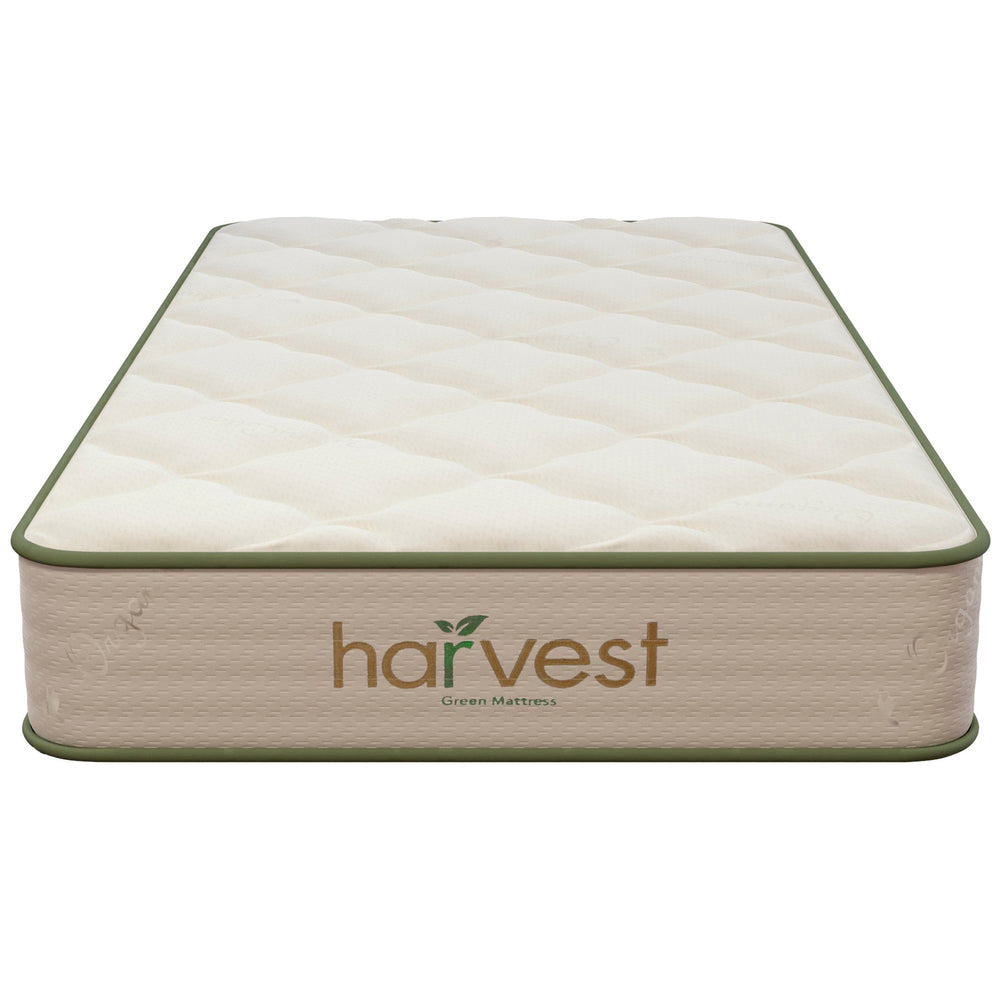 Head On View Harvest Green Essentials Mattress