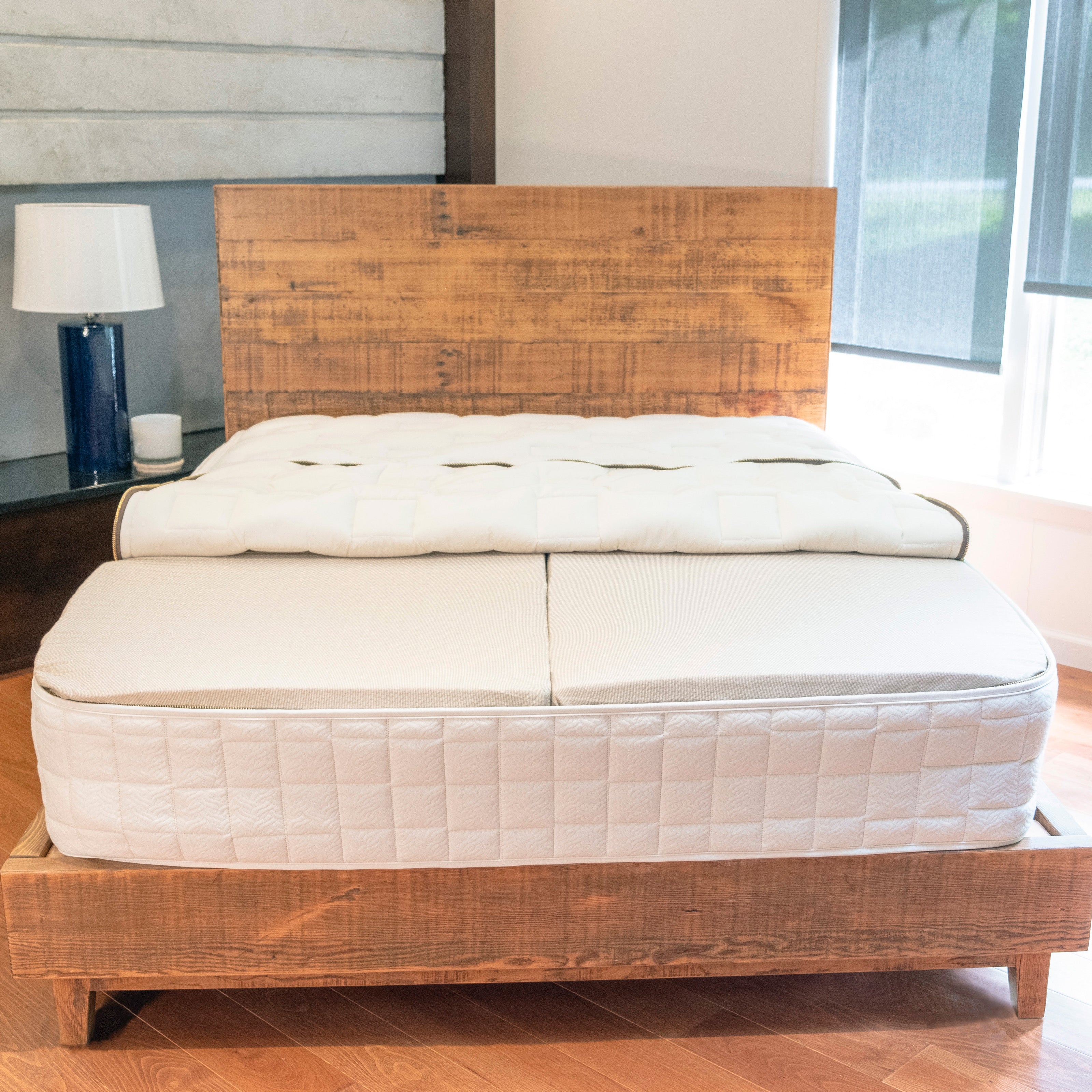 Room shot Naturepedic EOS Trilux Mattress