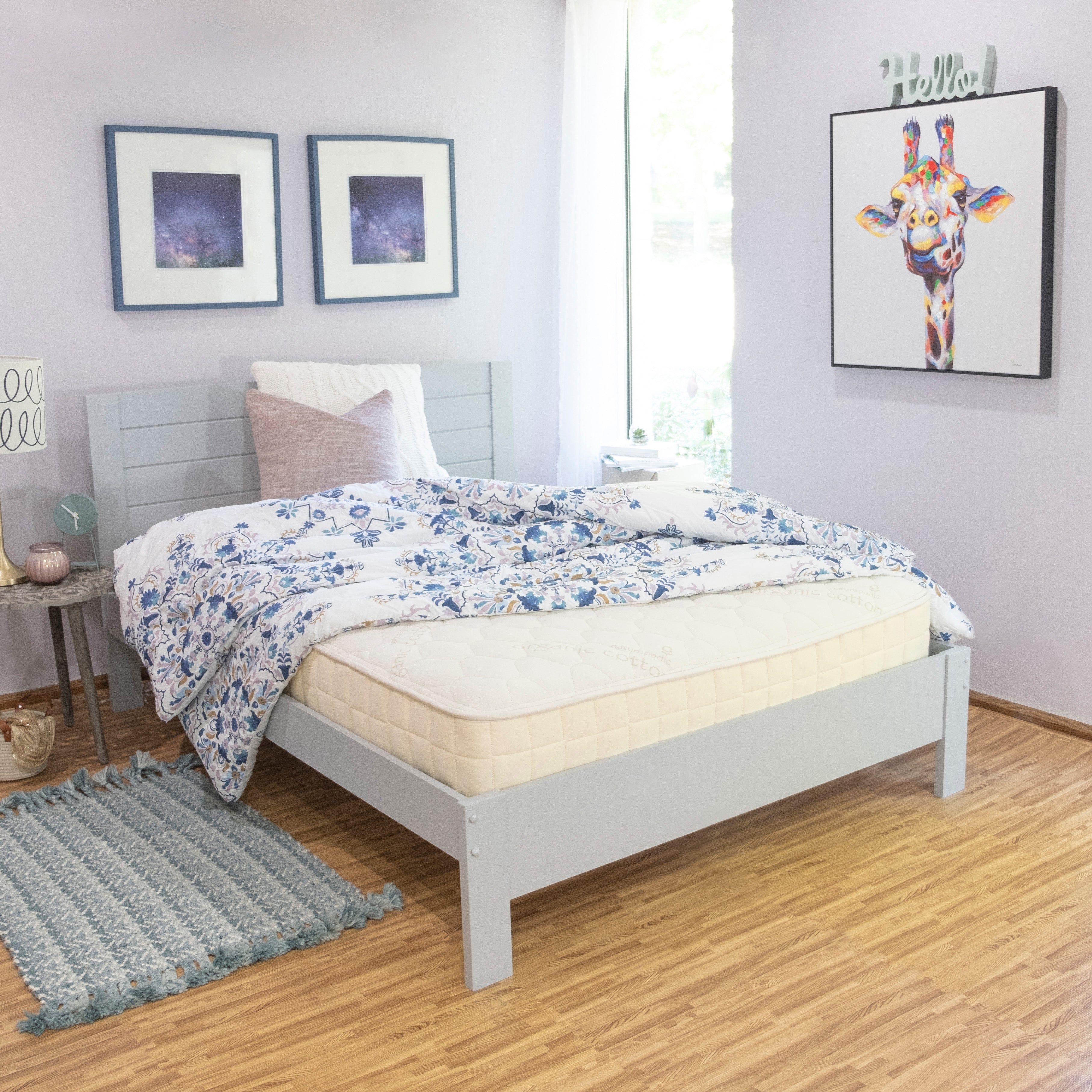 Bedroom View Naturepedic Verse Mattress Dressed